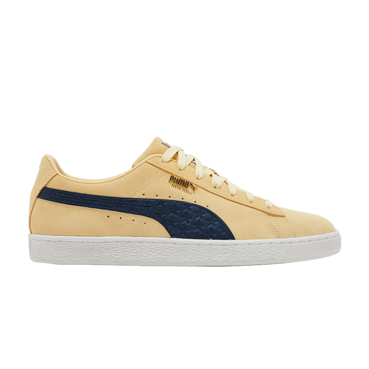Puma Suede Classic 'USA Flagship' — Chamomile/Club Navy/Team Gold