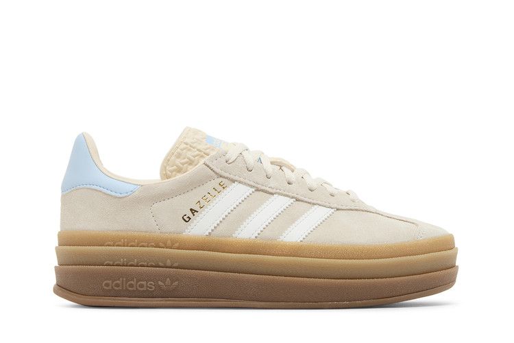 adidas Gazelle Bold J 'Wonder White Clear Sky' — Wonder White/Cloud White/Clear Sky