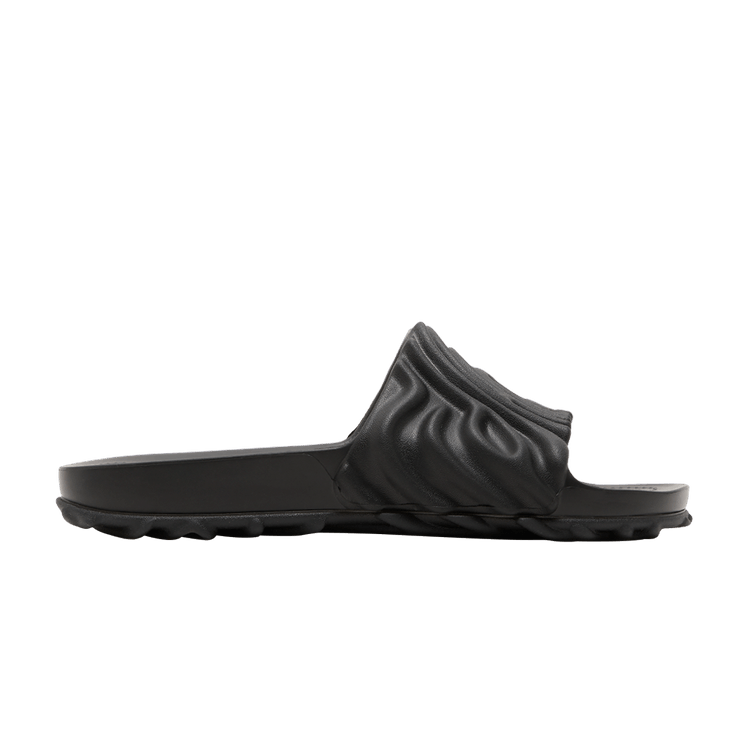 Salehe Bembury x Crocs Pollex Slide 'Sasquatch' — Black/Black