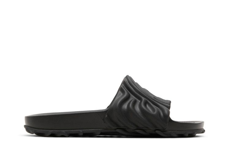 Salehe Bembury x Crocs Pollex Slide 'Sasquatch' — Black/Black