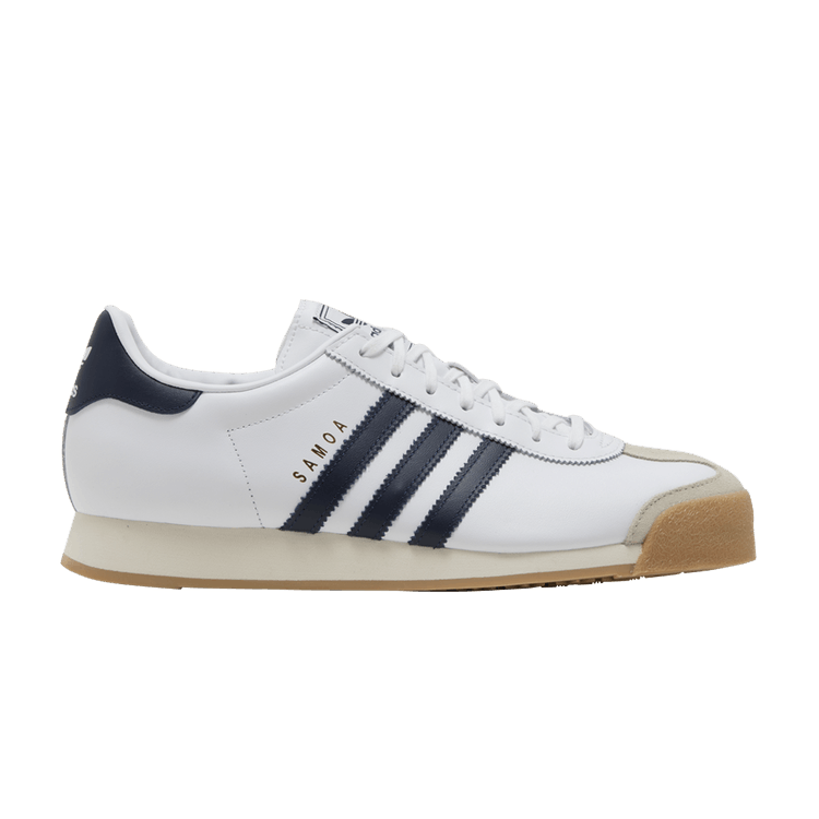 adidas Samoa 'White Night Indigo' — Cloud White/Night Indigo/Gold Metallic