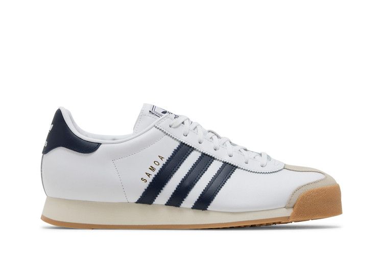 adidas Samoa 'White Night Indigo' — Cloud White/Night Indigo/Gold Metallic