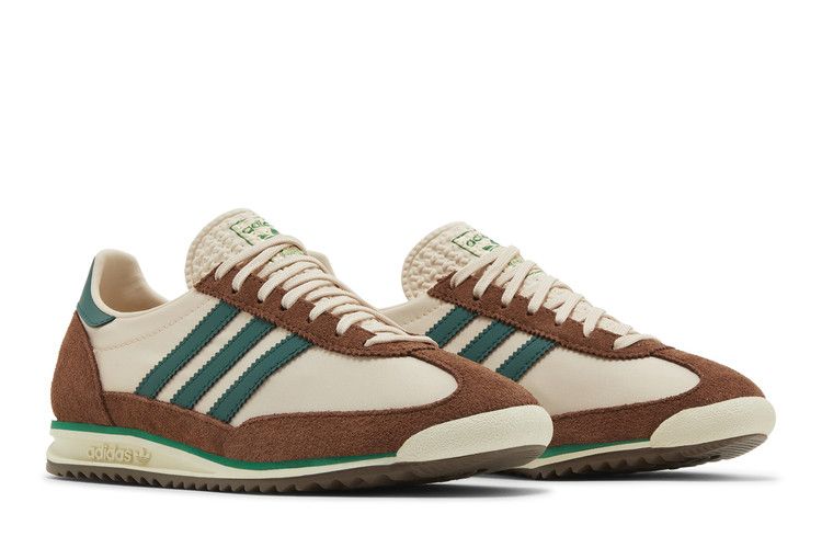 adidas Wmns SL72 OG 'Linen Collegiate Green' — Linen/Collegiate Green/Green
