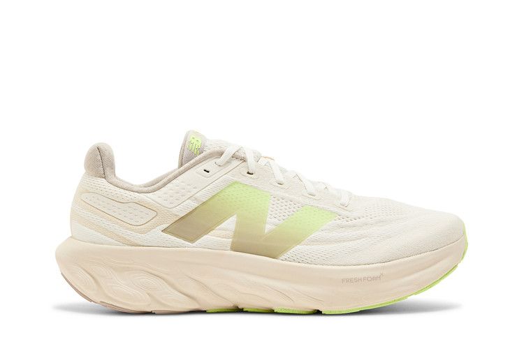 New Balance Fresh Foam X 1080v13 2E Wide 'Moonrock Bleached Lime Glo' — Moonrock/Bleached Lime Glo/Sea Salt