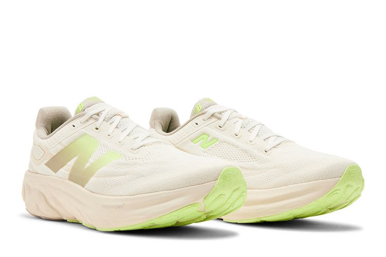 New Balance Fresh Foam X 1080v13 2E Wide 'Moonrock Bleached Lime Glo' — Moonrock/Bleached Lime Glo/Sea Salt