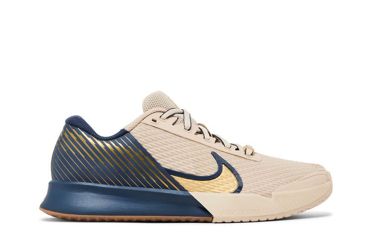 Nike Air Zoom Vapor Pro 2 Premium 'J'aime Paris Collection' — Sand Drift/Metallic Gold/Thunder Blue (2)