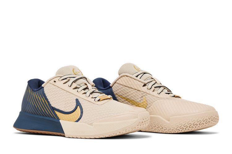 Nike Air Zoom Vapor Pro 2 Premium 'J'aime Paris Collection' — Sand Drift/Metallic Gold/Thunder Blue (9)