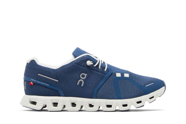 ON Wmns Cloud 5 'Denim' — Denim/White