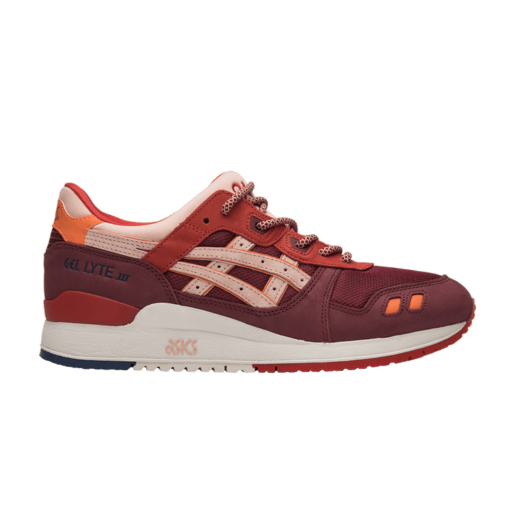 Ronnie Fieg x ASICS Gel Lyte 3 'Volcano 2.0' — Burgundy/Ash Pink