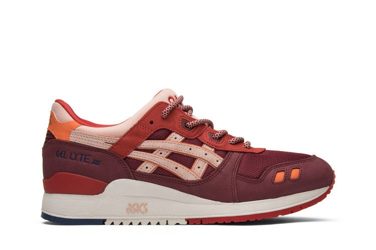 Ronnie Fieg x ASICS Gel Lyte 3 'Volcano 2.0' — Burgundy/Ash Pink