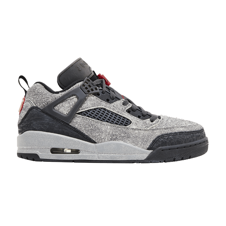 Air Jordan Spizike Low 'Anthracite Gym Red' — Anthracite/Gym Red/Black