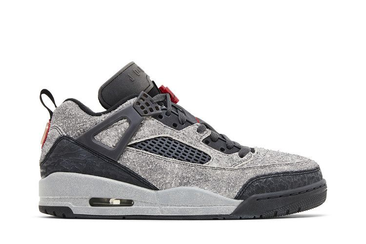 Air Jordan Spizike Low 'Anthracite Gym Red' — Anthracite/Gym Red/Black