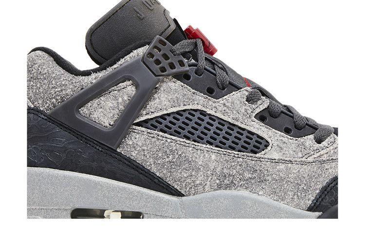Air Jordan Spizike Low 'Anthracite Gym Red' — Anthracite/Gym Red/Black