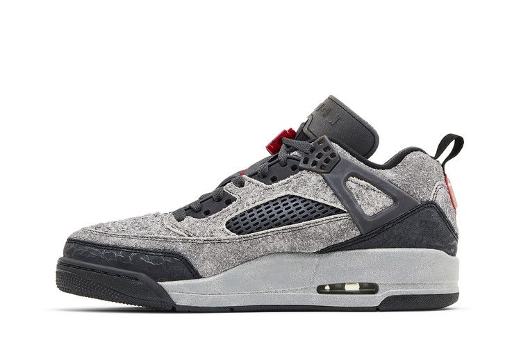 Air Jordan Spizike Low 'Anthracite Gym Red' — Anthracite/Gym Red/Black