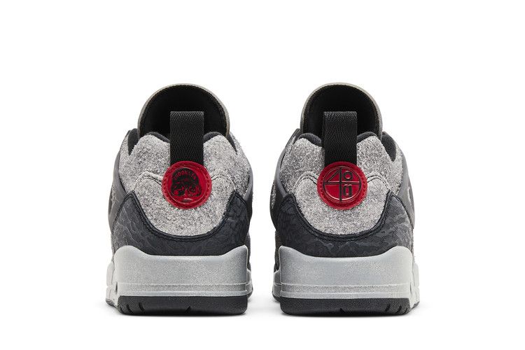 Air Jordan Spizike Low 'Anthracite Gym Red' — Anthracite/Gym Red/Black