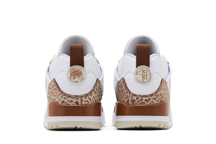 Air Jordan Spizike Low 'Archaeo Brown' — White/Pink Oxford/Archaeo Brown/Light Brown/Light Bone/Khaki