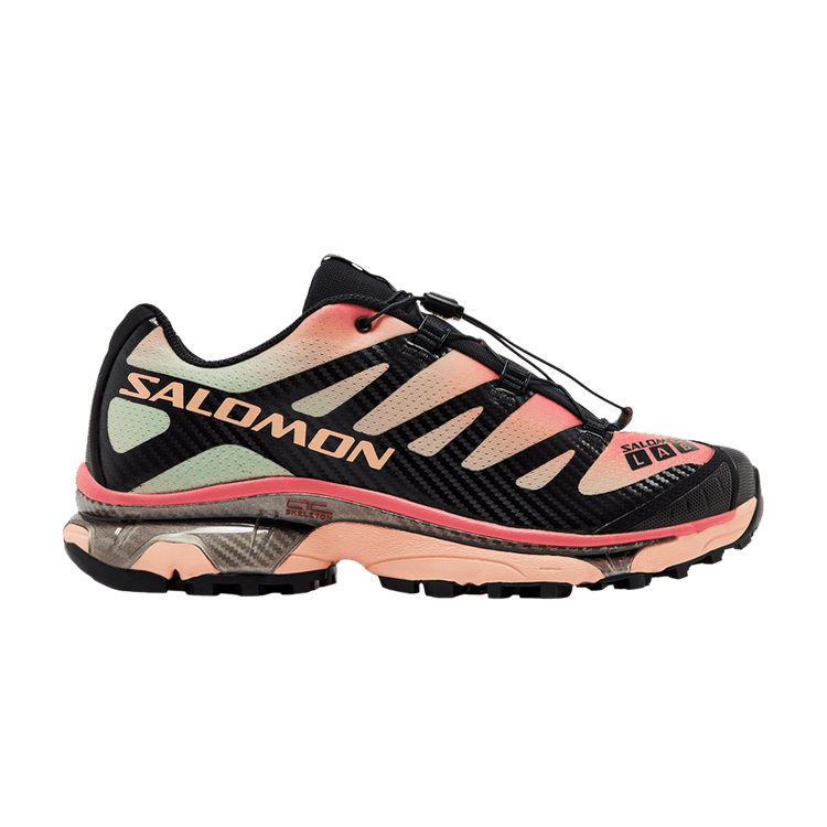 Salomon XT-4 OG 'Aurora Borealis Pack - Prairie Sunset' — Black/Prairie Sunset/Sugar Coral