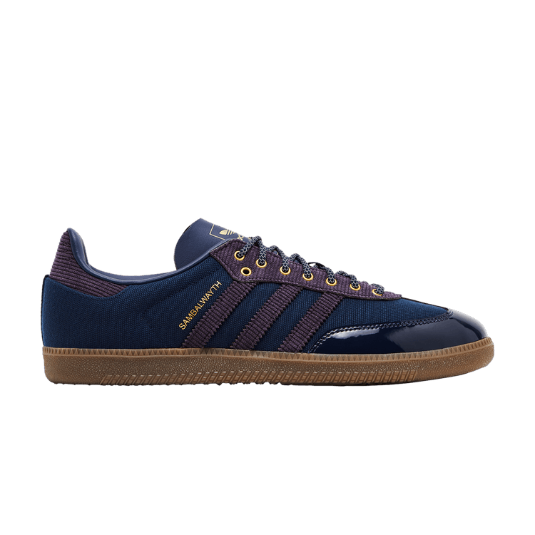ALWAYTH x adidas Samba 'Collegiate Navy' — Collegiate Navy/Aurora Black/Matte Gold
