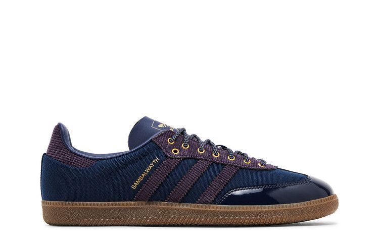 ALWAYTH x adidas Samba 'Collegiate Navy' — Collegiate Navy/Aurora Black/Matte Gold