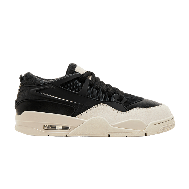 Air Jordan 4 RM 'Black Light Bone' — Black/Light Bone/Dark Grey