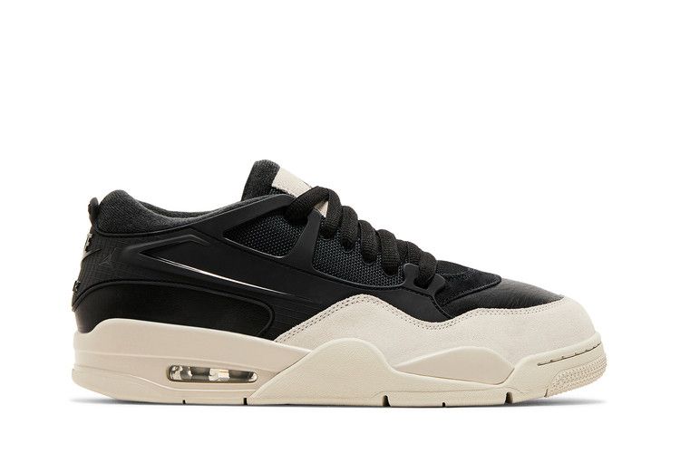 Air Jordan 4 RM 'Black Light Bone' — Black/Light Bone/Dark Grey