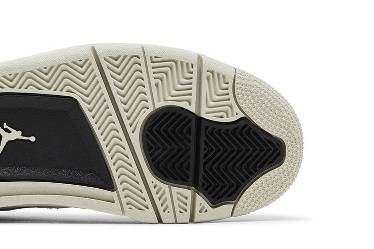 Air Jordan 4 RM GS 'Black Light Bone' — Black/Light Bone/Dark Grey