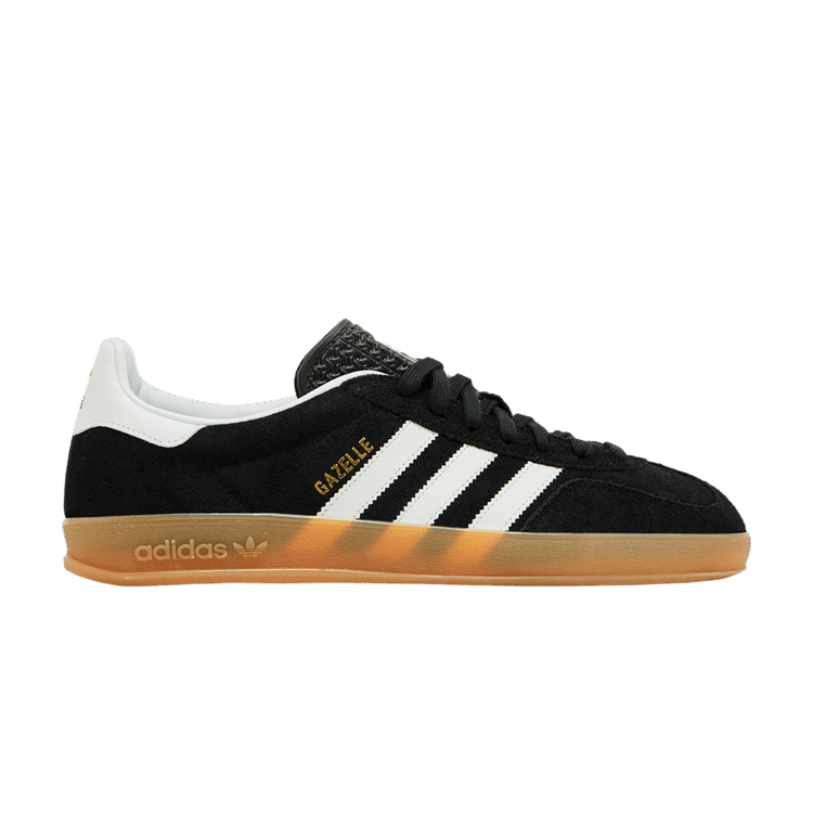 adidas Gazelle Indoor 'Black White Gum' — Core Black/Cloud White/Gum