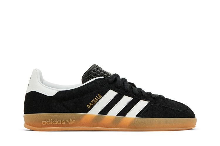 adidas Gazelle Indoor 'Black White Gum' — Core Black/Cloud White/Gum