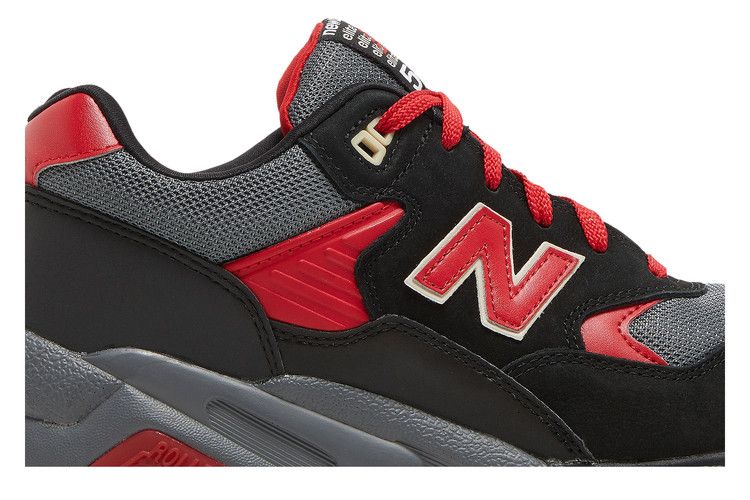 New Balance 580 'Propaganda Pack' — Black/Red