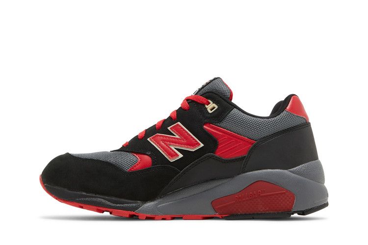 New Balance 580 'Propaganda Pack' — Black/Red
