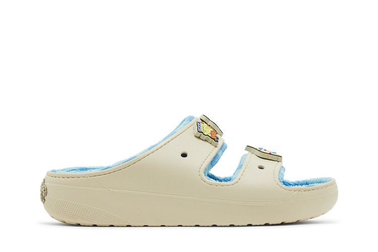 SpongeBob SquarePants x Crocs Classic Cozzzy Sandal 'Goo Lagoon' — Goo Lagoon