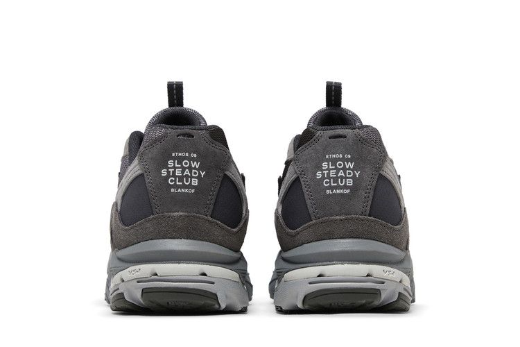 Slow Steady Club x Mizuno Wave Rider 10 'Charcoal Grey' — Charcoal/Grey