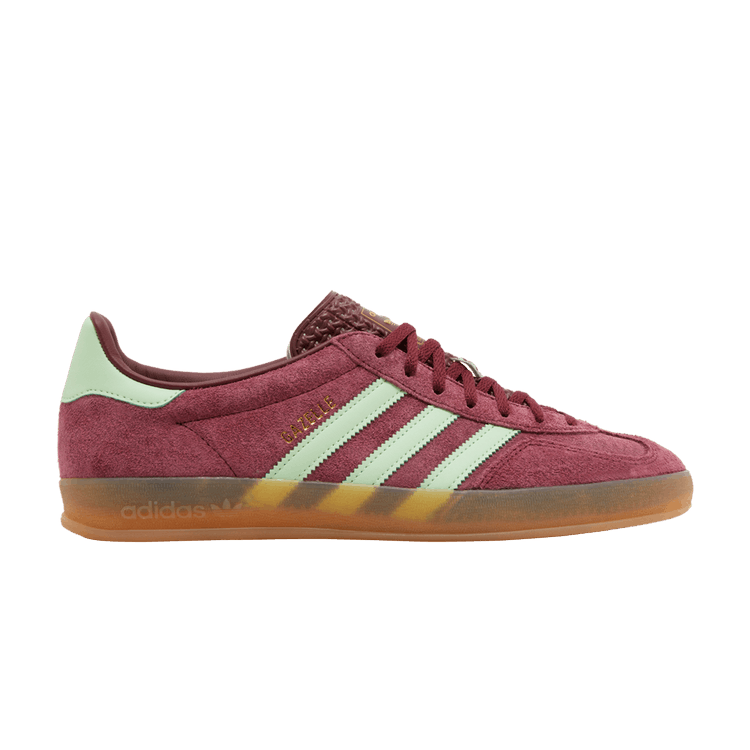 adidas Gazelle Indoor 'Shadow Red Semi Green Spark' — Shadow Red/Semi Green Spark/Gum