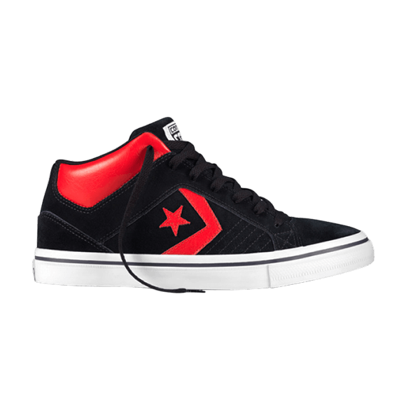 Converse Gates Mid 'Black Red White' — Black