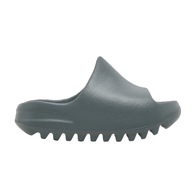 adidas Yeezy Slides Kids 'Slate Marine' — Slate Marine/Slate Marine/Slate Marine