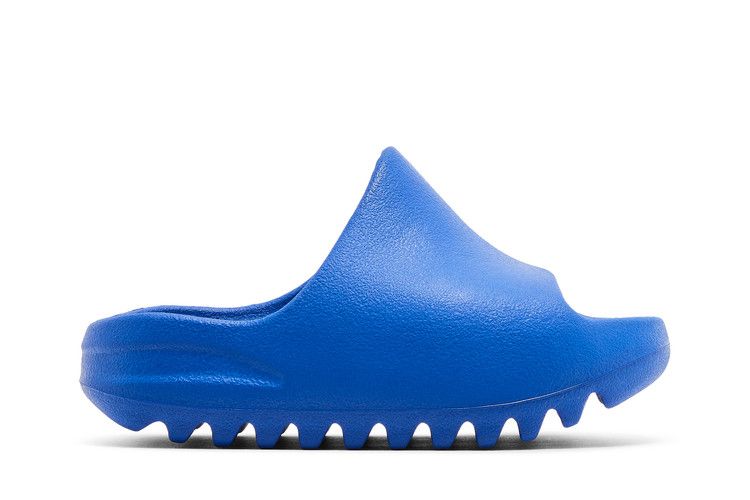 adidas Yeezy Slides Kids 'Azure' — Azure/Azure/Azure