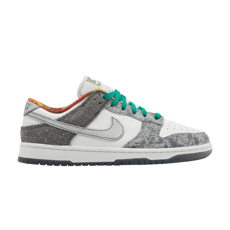 Nike Dunk Low Premium 'Philly' — Iron Grey/Light Orewood Brown/Light Smoke Grey/Summit White/Malachite/University Gold