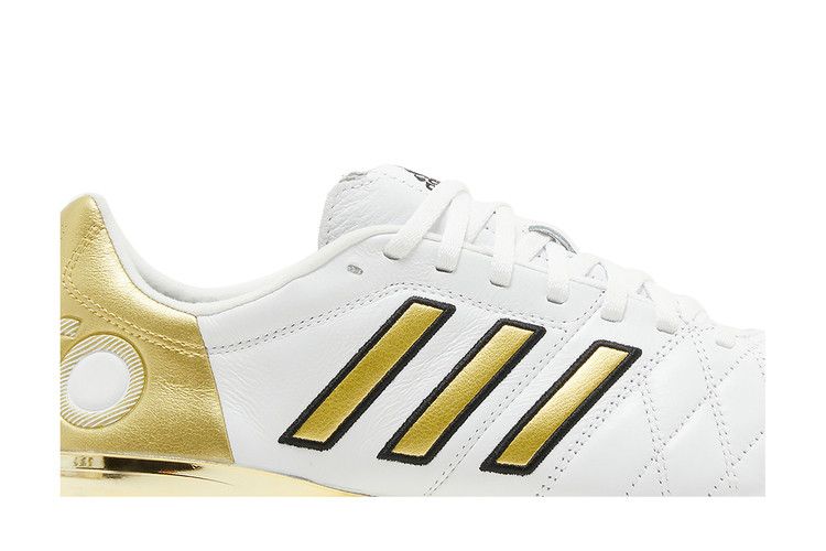 Toni Kroos x adidas 11Pro FG 'White Gold Metallic' — Cloud White/Core Black/Gold Metallic