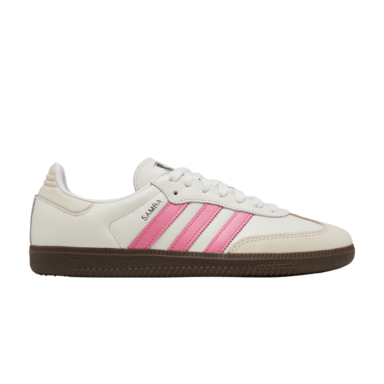 adidas Wmns Samba OG 'White Lucid Pink' — Cloud White/Lucid Pink/Wonder White