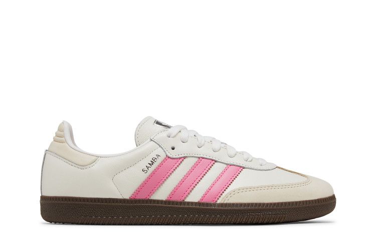adidas Wmns Samba OG 'White Lucid Pink' — Cloud White/Lucid Pink/Wonder White