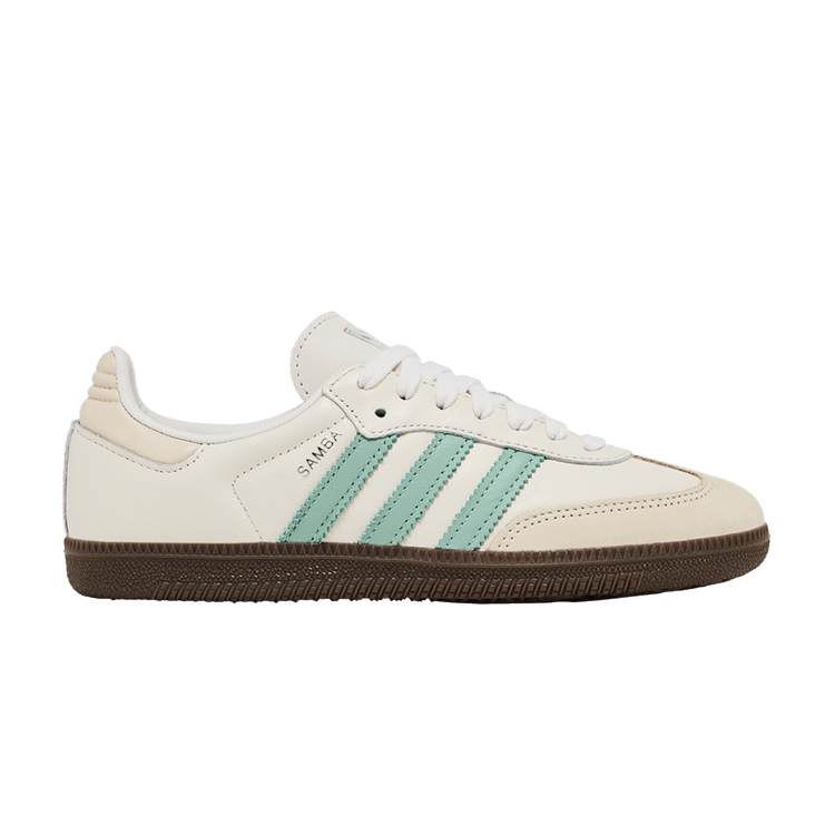 adidas Wmns Samba OG 'White Hazy Green' — Cloud White/Hazy Green/Wonder White