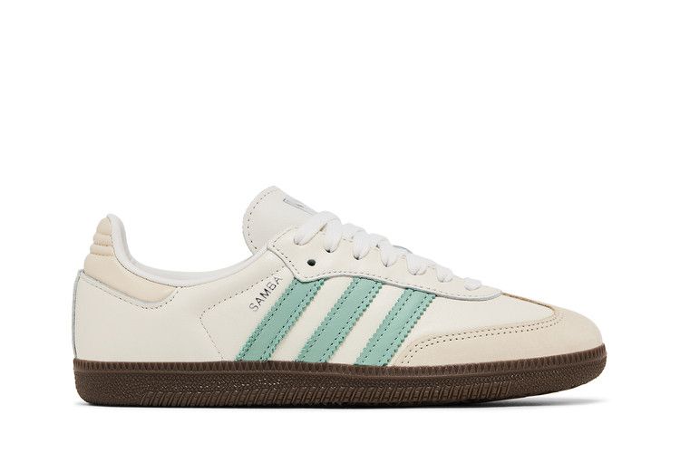 adidas Wmns Samba OG 'White Hazy Green' — Cloud White/Hazy Green/Wonder White