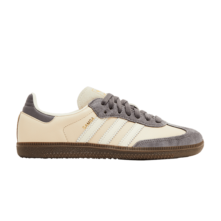 adidas Wmns Samba OG 'Crystal Sand Charcoal' — Crystal Sand/Cream White/Charcoal