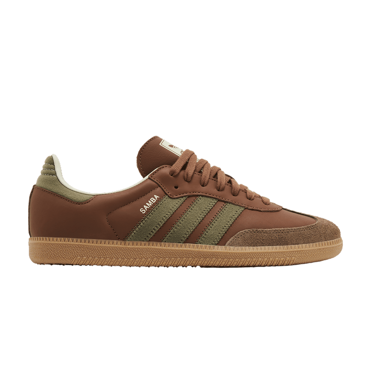 adidas Samba OG 'Brown Olive Strata' — Preloved Brown/Olive Strata/Earth Strata