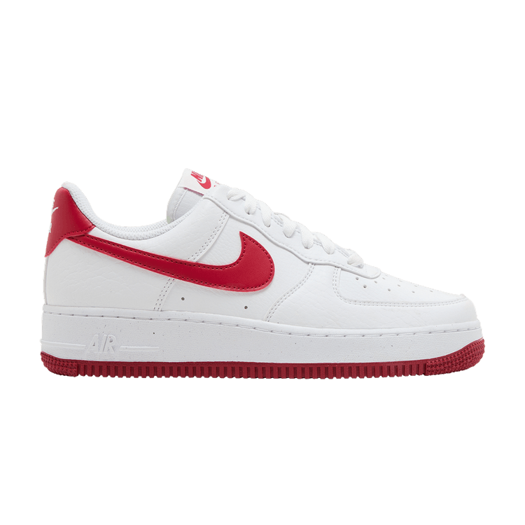 Nike Wmns Air Force 1 '07 SE Next Nature 'White Gym Red' — White/White/Volt/Gym Red