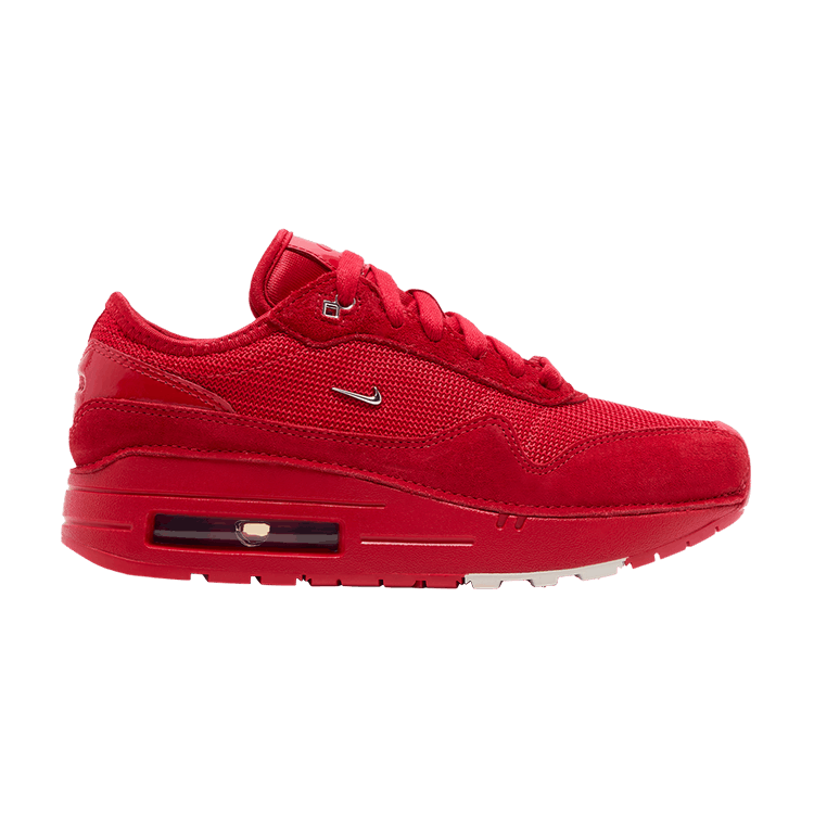 Jacquemus x Nike Wmns Air Max 1 '86 'Big Bubble - Mystic Red' — Mystic Red/Metallic Silver