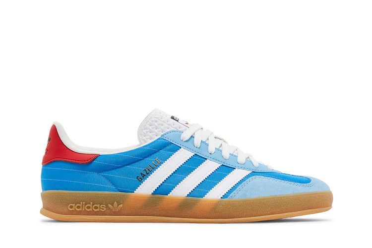 adidas Gazelle Indoor 'Olympic Pack - Blue' — Bright Blue/Cloud White/Gum