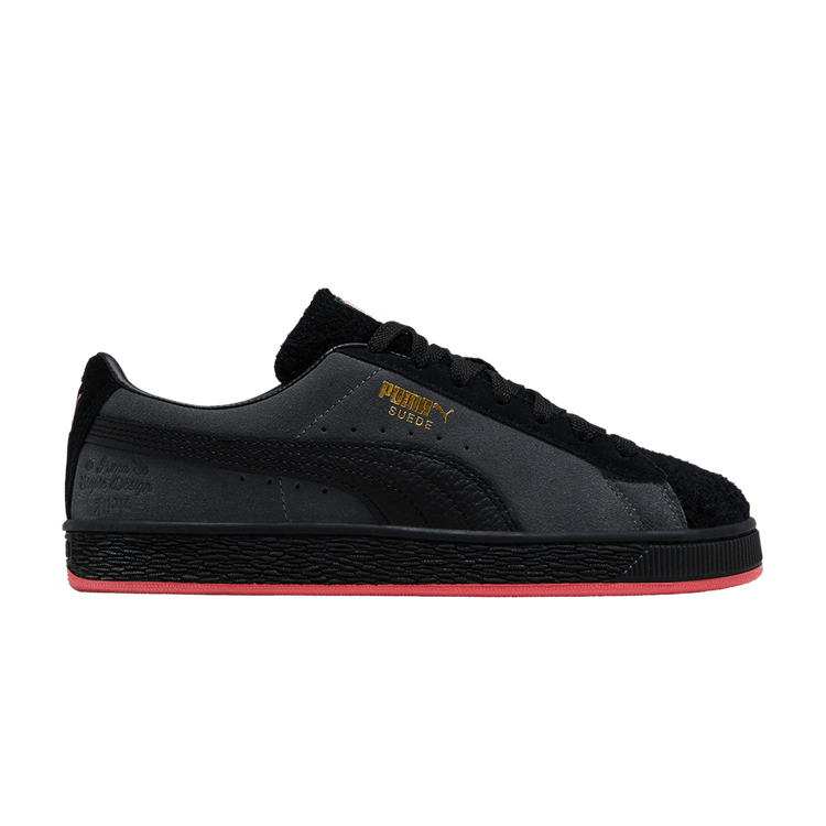 Jeff Staple x Puma Suede 'Year of the Dragon' — Black/Shadow Grey