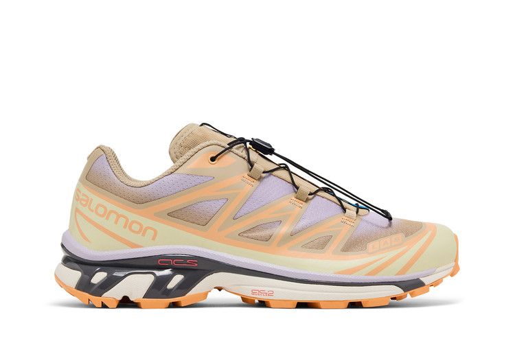 Salomon XT-6 Skyline 'Peach Quartz Orchid Petal' — White Pepper/Peach Quartz/Orchid Petal