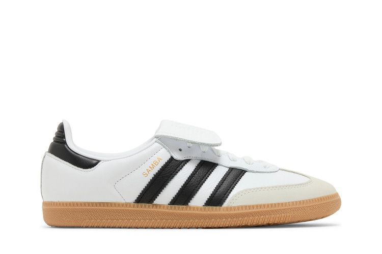 adidas Wmns Samba LT 'White Black Gum' — Cloud White/Core Black/Gold Metallic